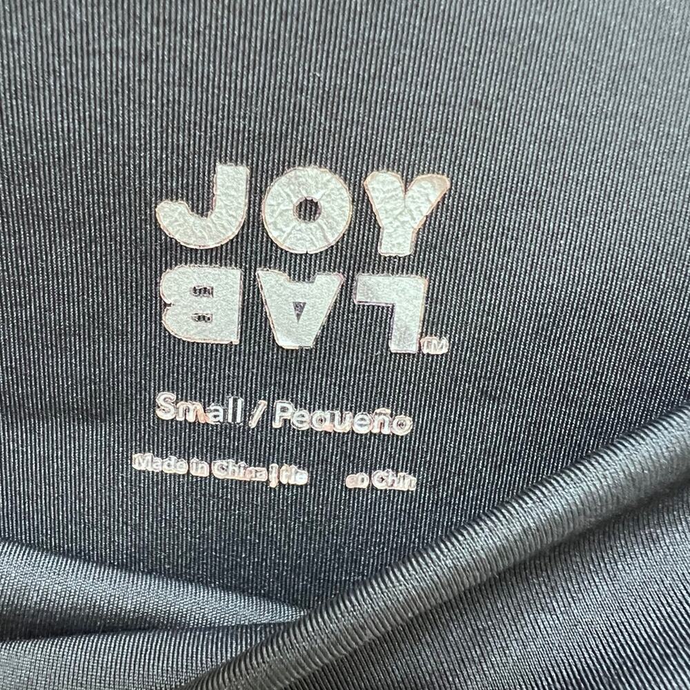 Joy Lab Black Matching Workout Set Crop Top & Biker Shorts Size Small - Picture 8 of 8